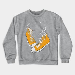 Mustard Converse Crewneck Sweatshirt